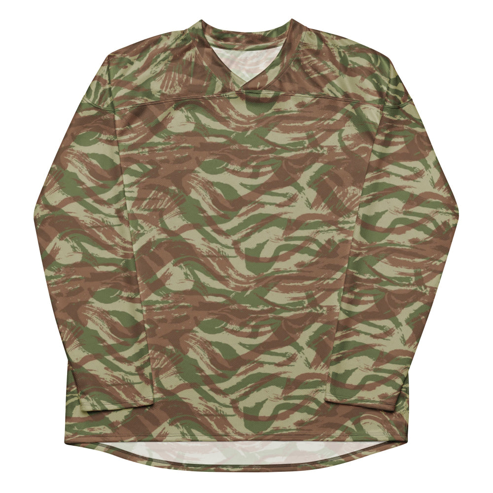 French Lizard A1 Airborne CAMO hockey fan jersey - Unisex Hockey Fan Jersey