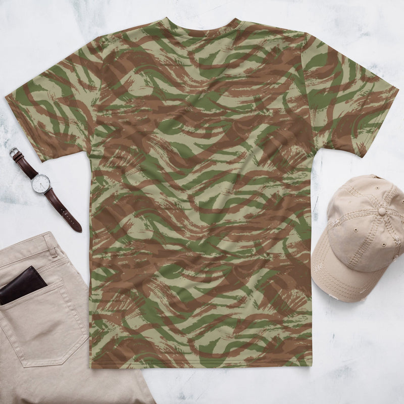 Lizard French Airborne CAMO Mens T-Shirt