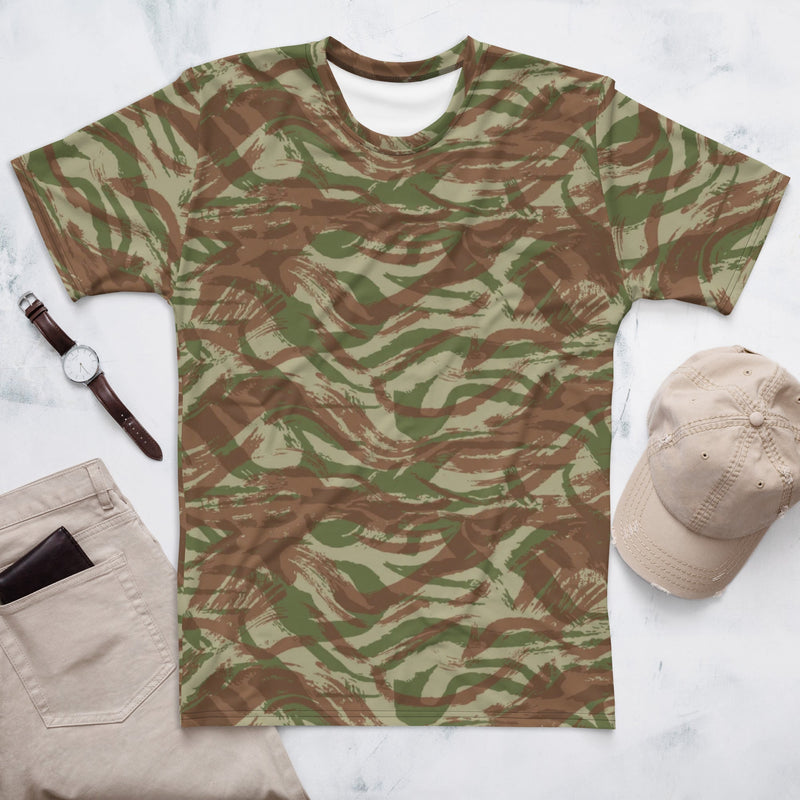 Lizard French Airborne CAMO Mens T-Shirt - XS