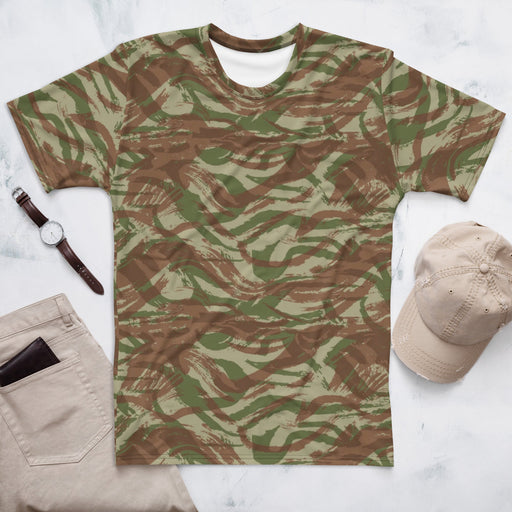 Lizard French Airborne CAMO Mens T-Shirt - XS