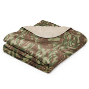 Lizard French Airborne CAMO Sherpa Blanket
