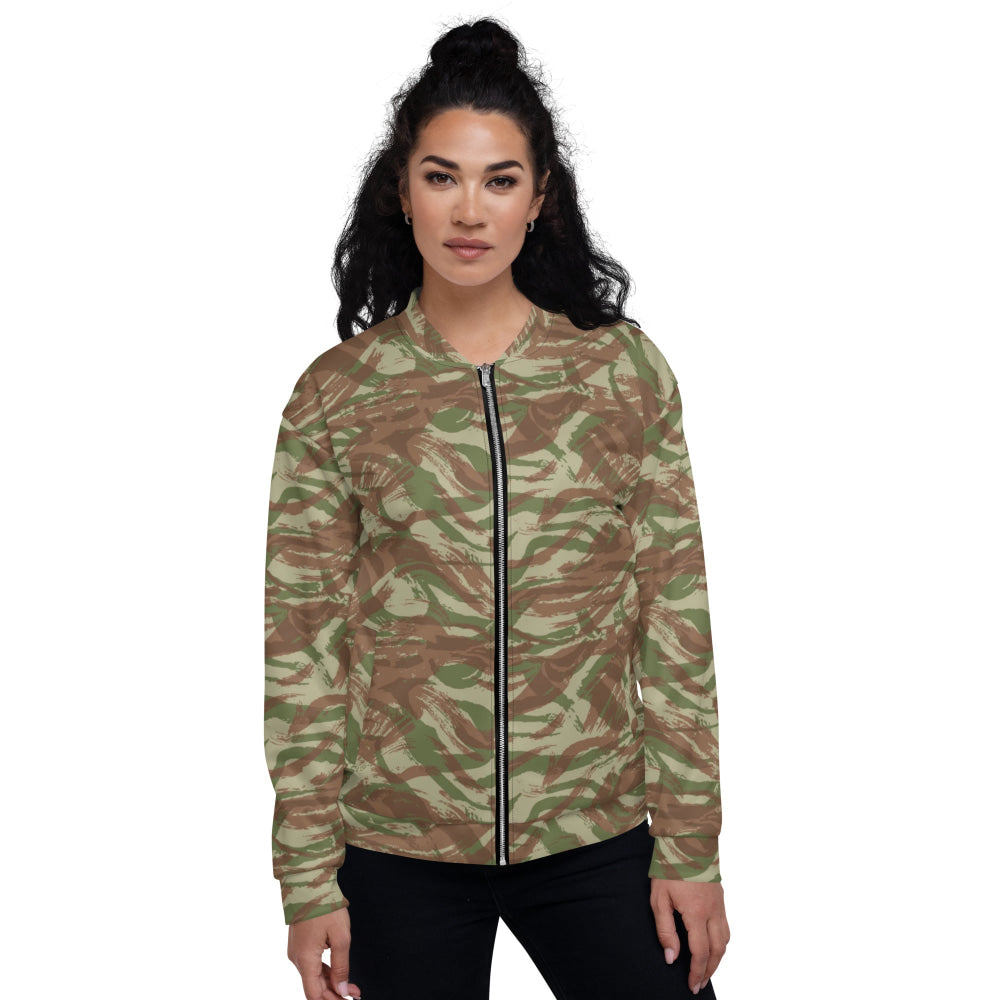 French Lizard A1 Airborne CAMO Unisex Bomber Jacket