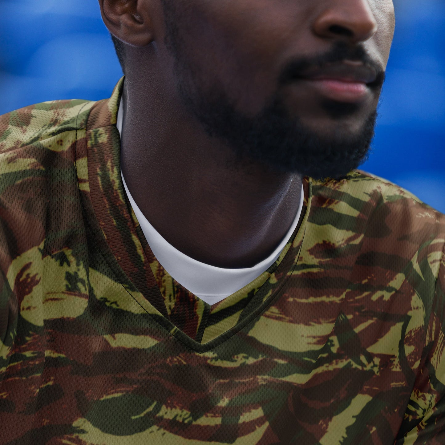 French Lizard A1 Airborne CAMO Unisex Sports Jersey