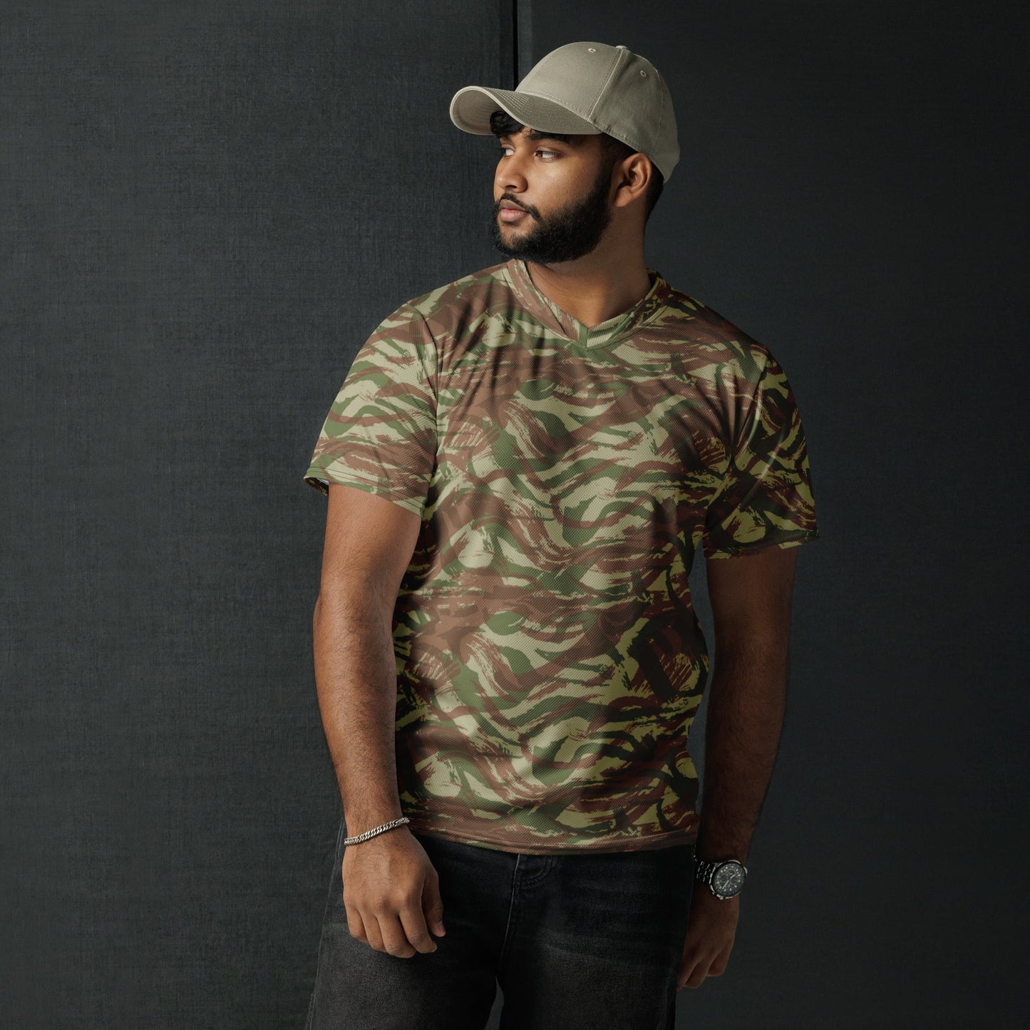French Lizard A1 Airborne CAMO Unisex Sports Jersey