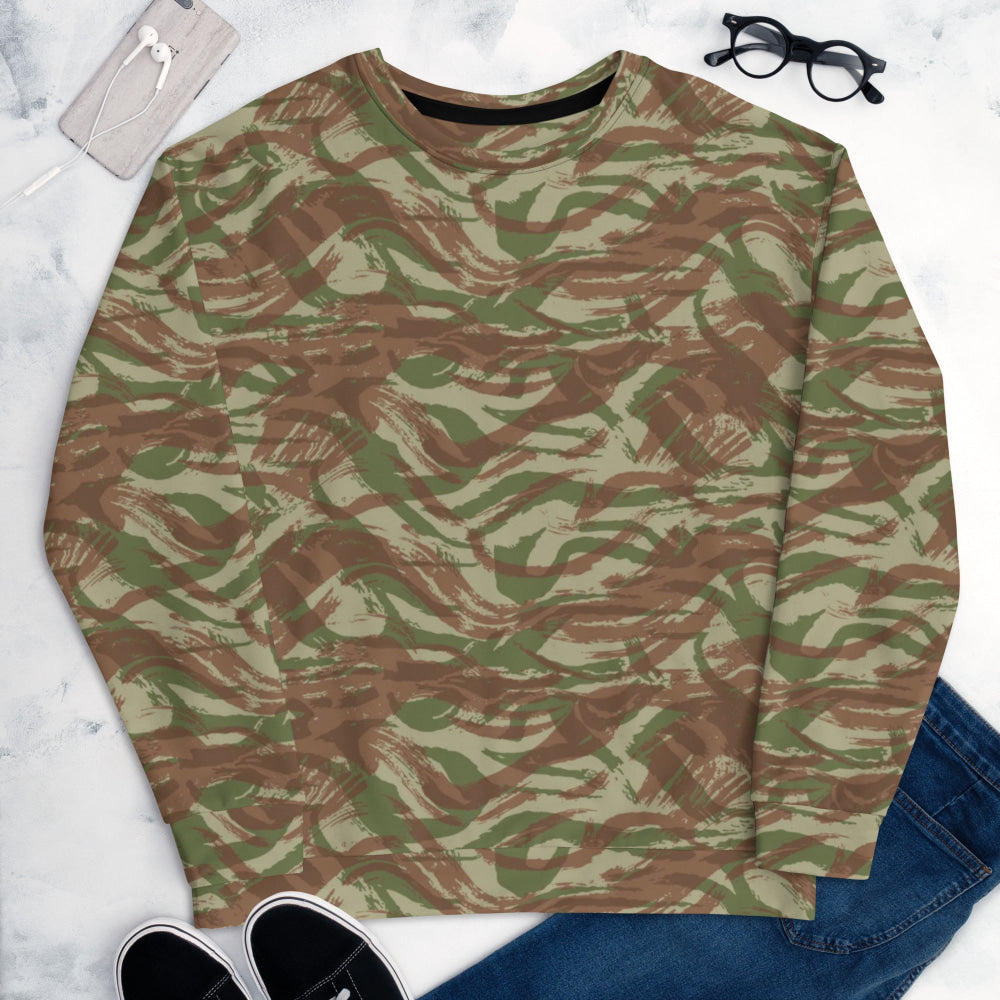 French Lizard A1 Airborne CAMO Unisex Sweatshirt