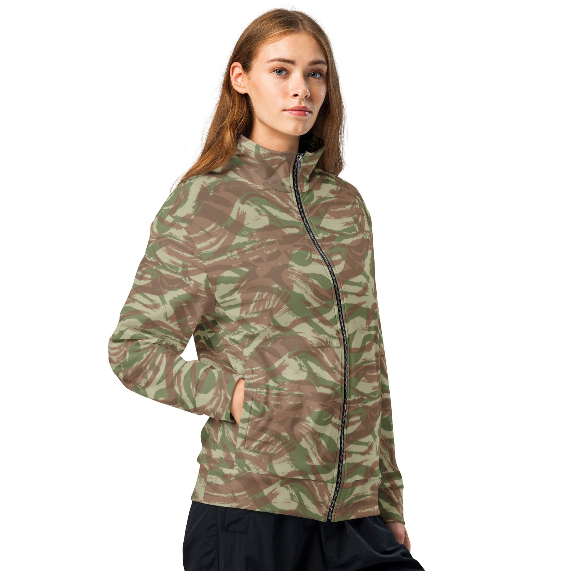 French Lizard A1 Airborne CAMO Unisex track jacket - Track Jackets