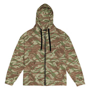 Lizard French Airborne CAMO Unisex Zip Hoodie - 2XS
