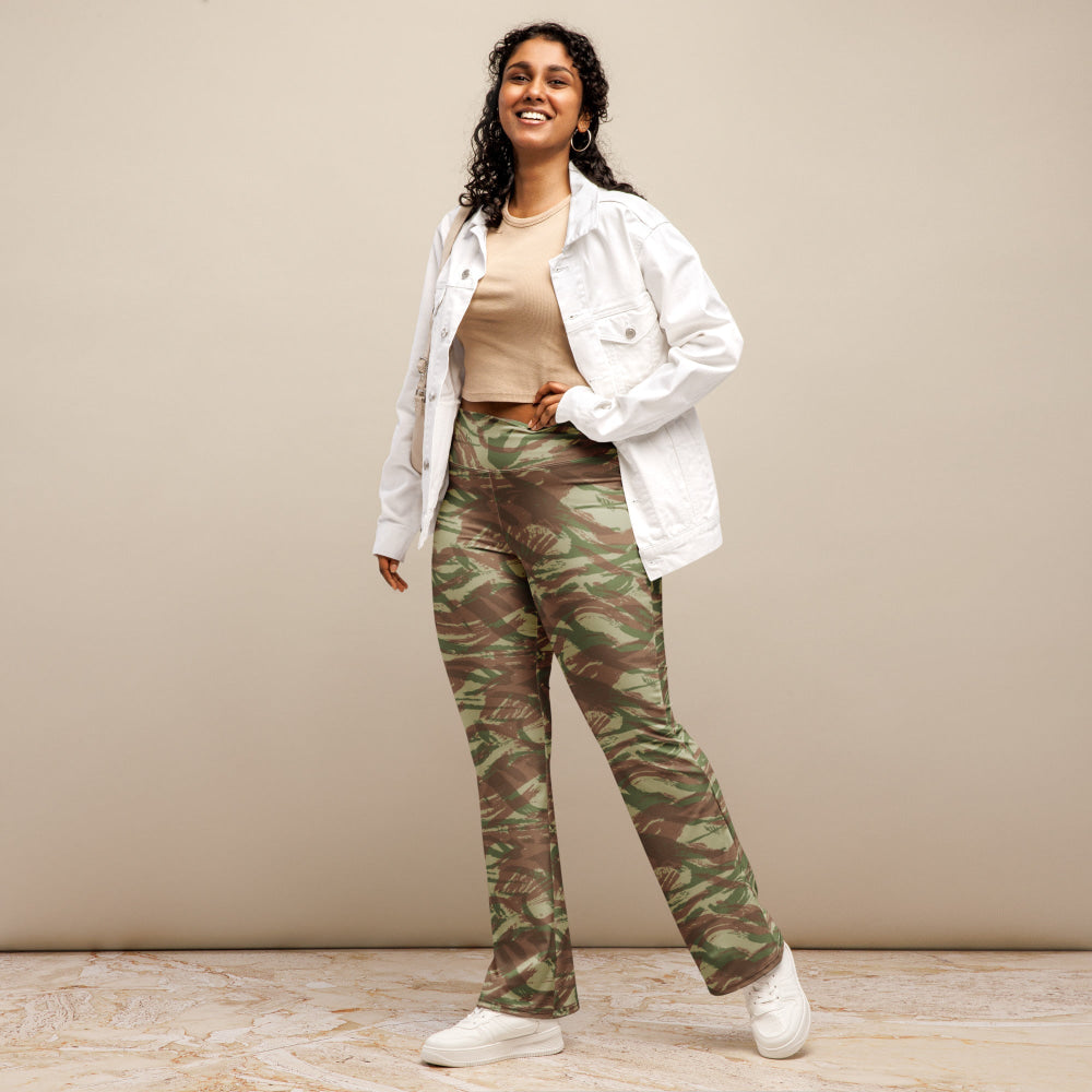 French Lizard A1 Airborne CAMO Flare leggings - Womens Leggings