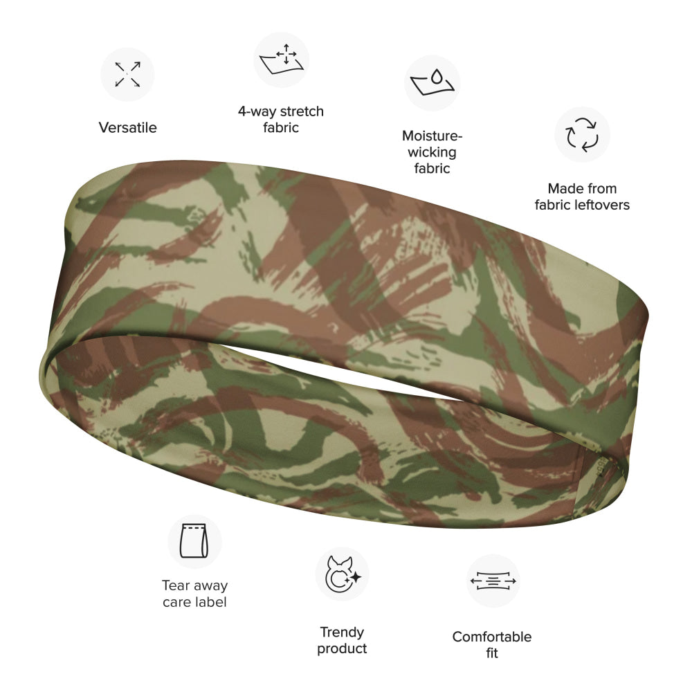 French Lizard A1 Airborne CAMO Headband - M