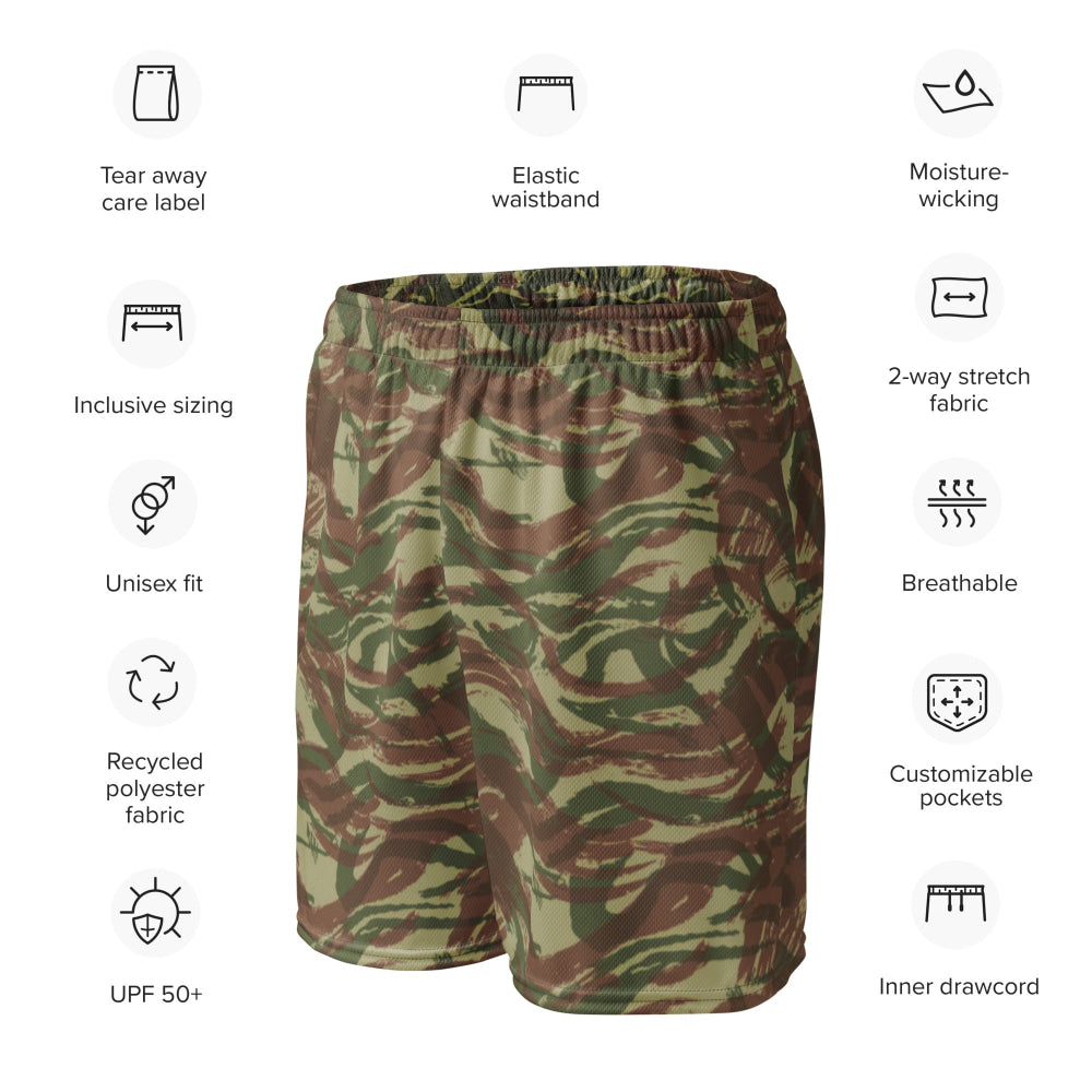 French Lizard A1 Airborne CAMO Unisex mesh shorts - Mesh Shorts