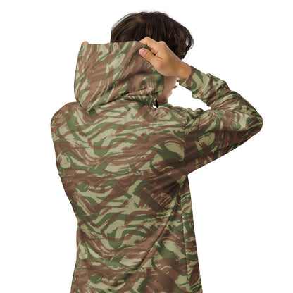 French Lizard A1 Airborne CAMO Unisex zip hoodie - Zip Hoodie