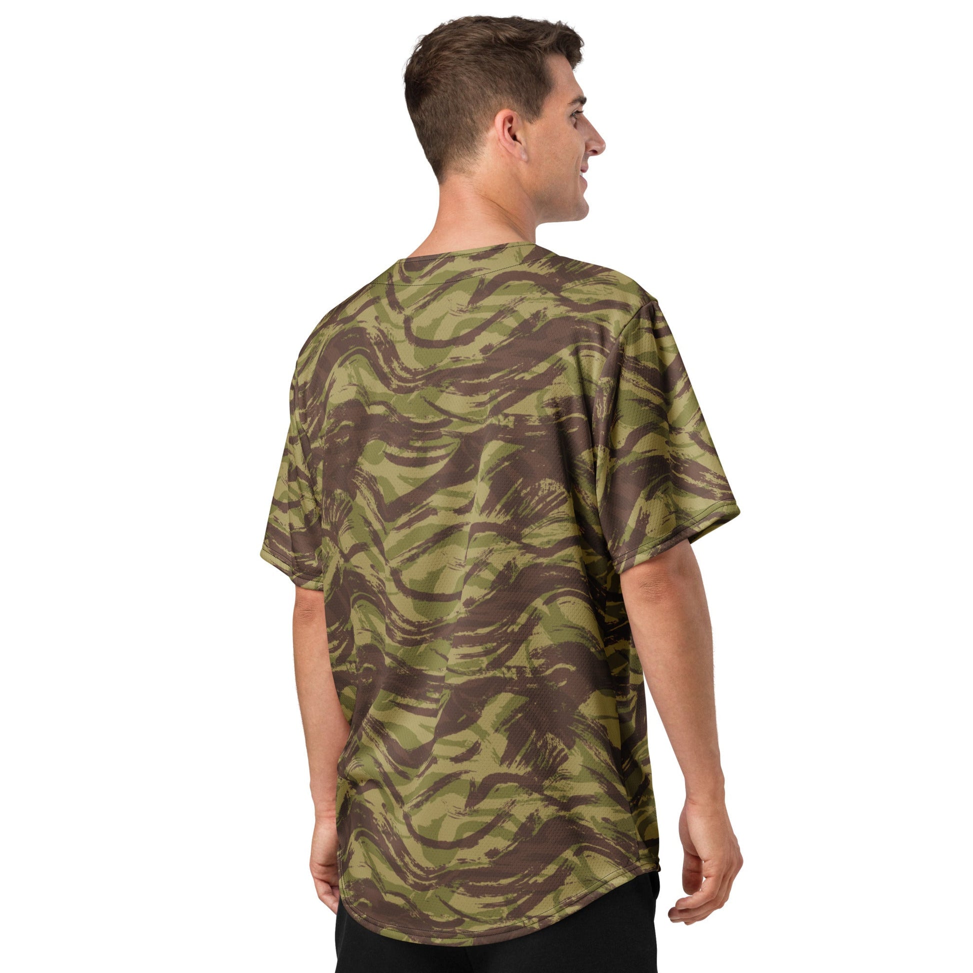 French Lizard C1 All Arms Uniform CAMO baseball jersey - Baseball Jerseys