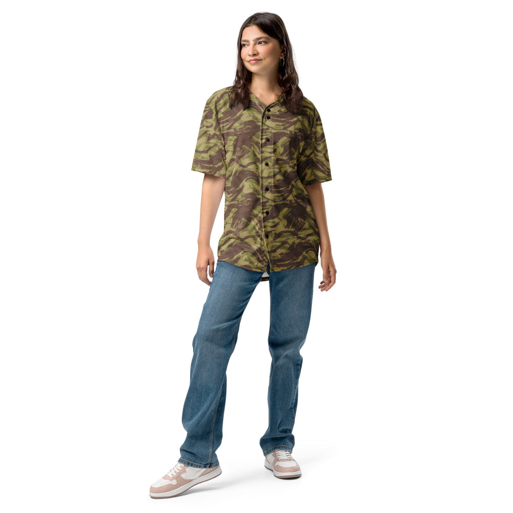 French Lizard C1 All Arms Uniform CAMO baseball jersey - Baseball Jersey