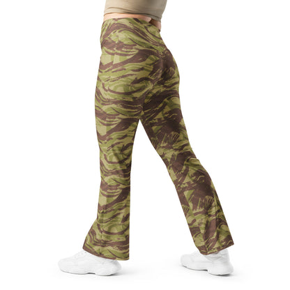 French Lizard C1 All Arms Uniform CAMO Flare leggings - 2XS - Womens Leggings