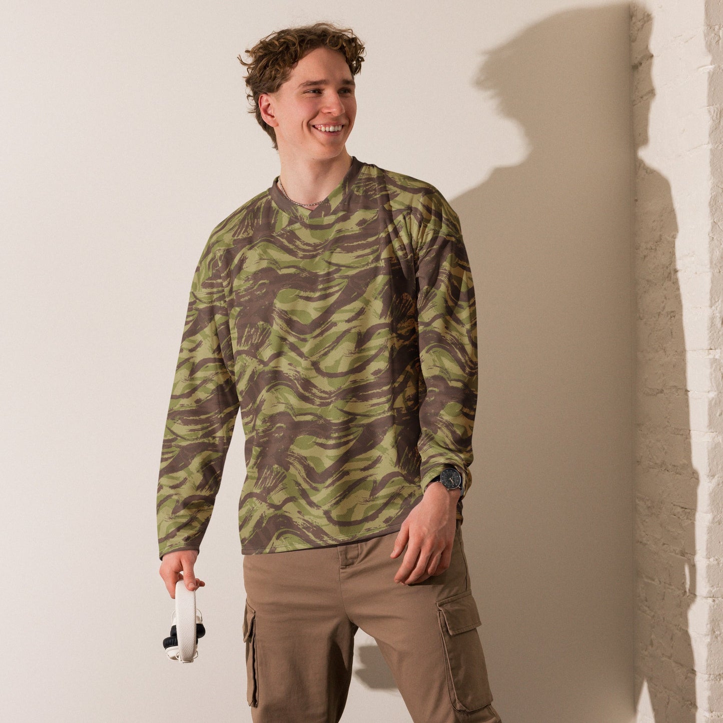 French Lizard C1 All Arms Uniform CAMO hockey fan jersey - Hockey Jerseys