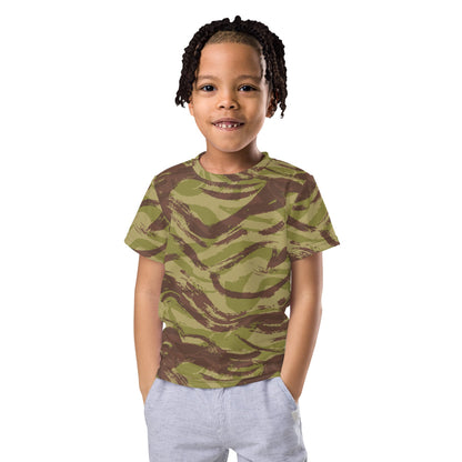 French Lizard C1 All Arms Uniform CAMO Kids crew neck t-shirt - 2T - Crew Neck T-shirt