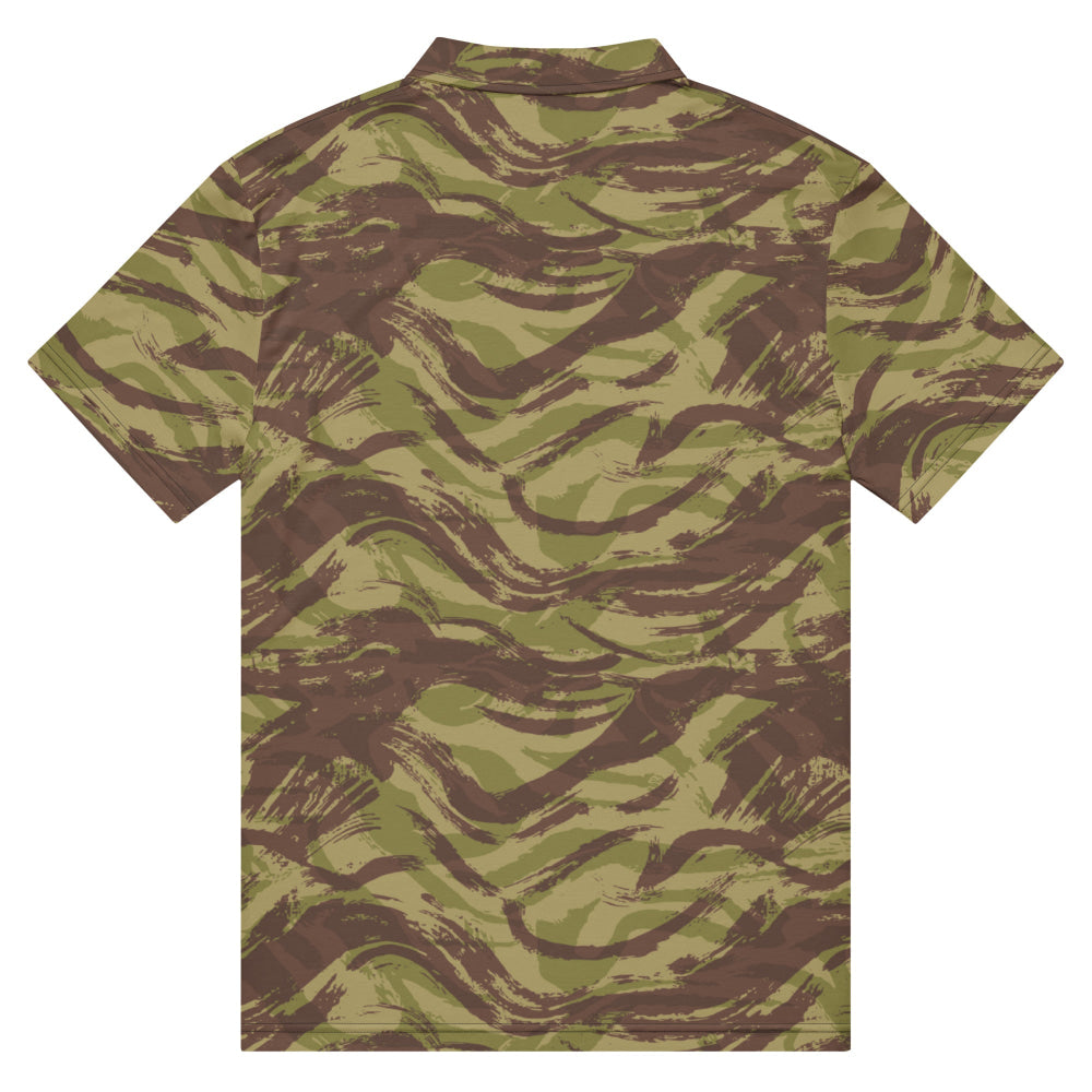 French Lizard C1 All Arms Uniform CAMO Men’s slim fit polo - Mens Slim Fit Polo