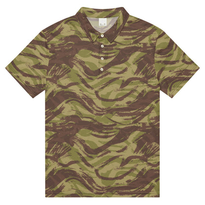 French Lizard C1 All Arms Uniform CAMO Men’s slim fit polo - Mens Slim Fit Polo