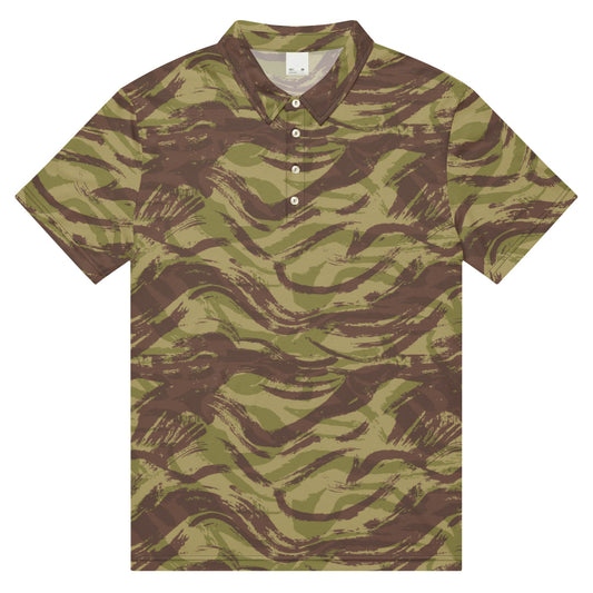 French Lizard C1 All Arms Uniform CAMO Men’s slim fit polo - Mens Slim Fit Polo