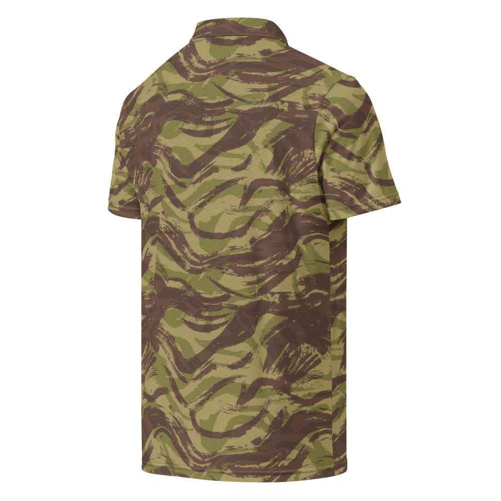 French Lizard C1 All Arms Uniform CAMO Men’s slim fit polo - Mens Slim Fit Polo