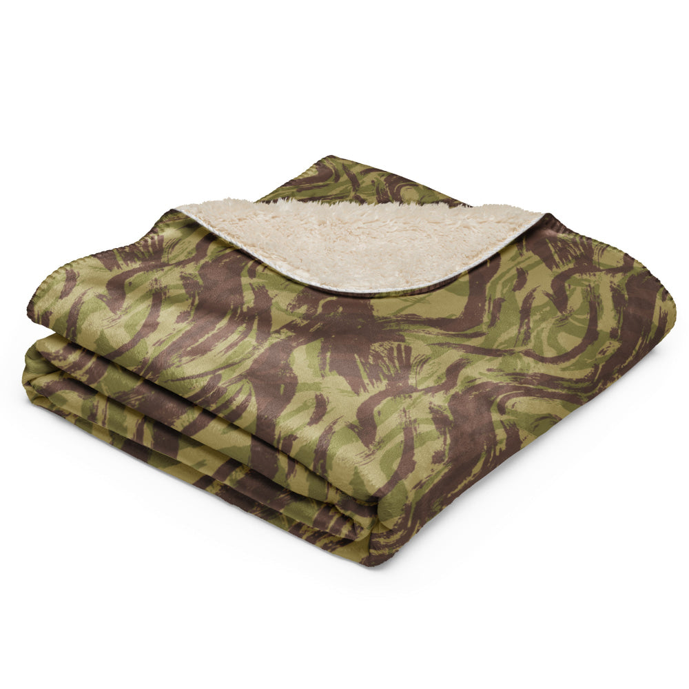 French Lizard C1 All Arms Uniform CAMO Sherpa blanket - Blanket