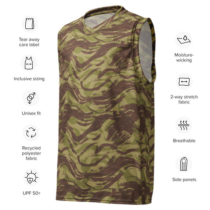 French Lizard C1 All Arms Uniform CAMO unisex basketball jersey - Unisex Basketball Jersey