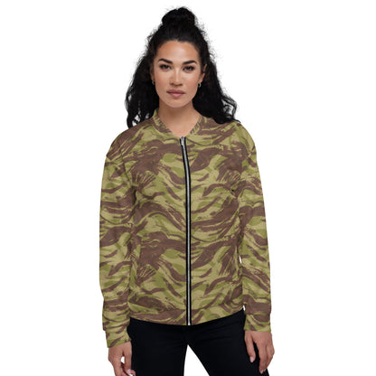 French Lizard C1 All Arms Uniform CAMO Unisex Bomber Jacket