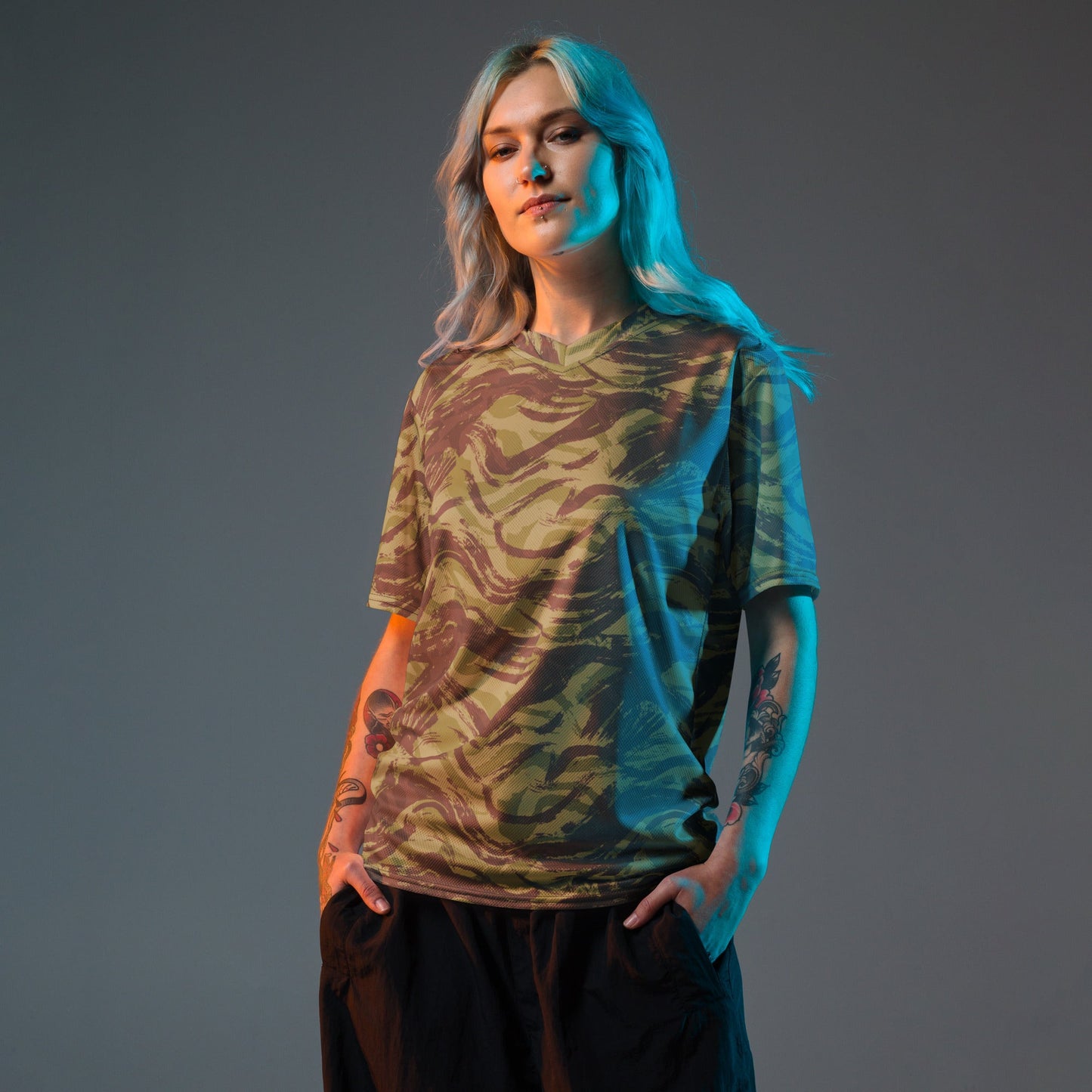 French Lizard C1 All Arms Uniform CAMO unisex sports jersey - Sports Jerseys