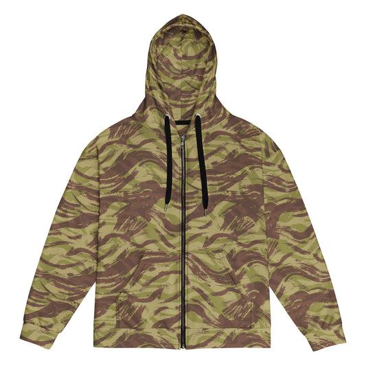 French Lizard C1 All Arms Uniform CAMO Unisex zip hoodie - 2XS - Zip Hoodies