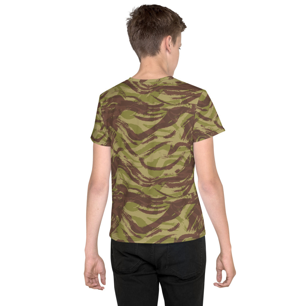 French Lizard C1 All Arms Uniform CAMO Youth crew neck t-shirt - Crew Neck T-shirt