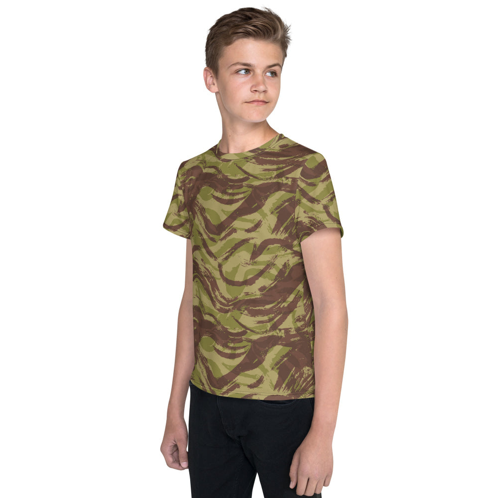 French Lizard C1 All Arms Uniform CAMO Youth crew neck t-shirt - Crew Neck T-shirt