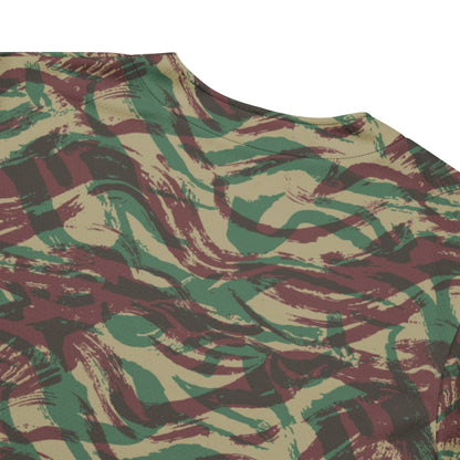 French Lizard D Algerian War CAMO baseball jersey - Baseball Jerseys