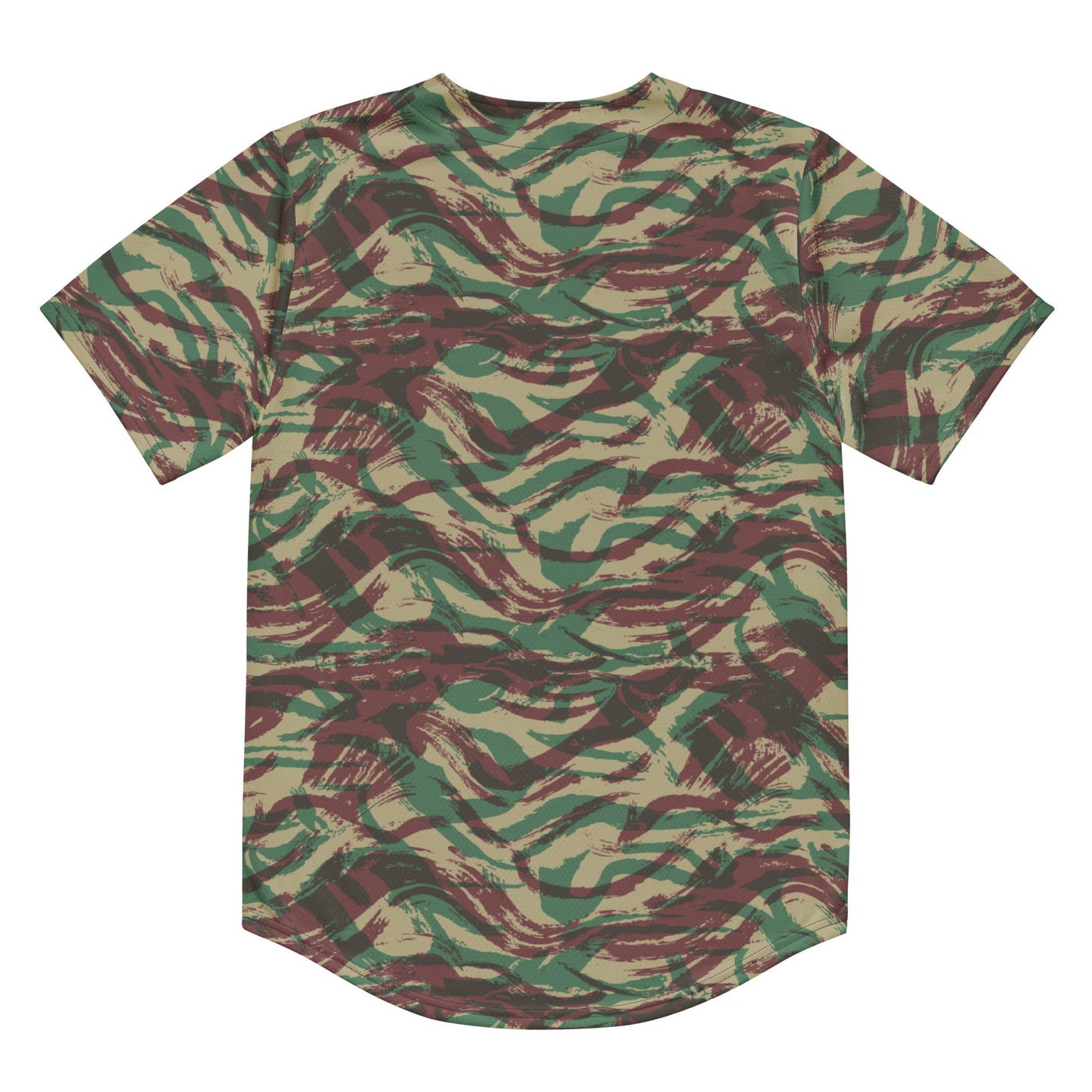 French Lizard D Algerian War CAMO baseball jersey - Baseball Jerseys