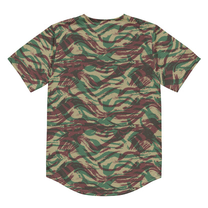French Lizard D Algerian War CAMO baseball jersey - Baseball Jerseys