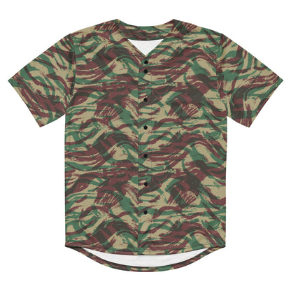 French Lizard D Algerian War CAMO baseball jersey - Baseball Jerseys