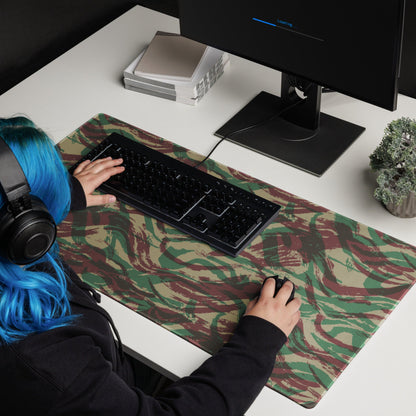 French Lizard D Algerian War CAMO Gaming mouse pad - 36″×18″ - Mouse Pad