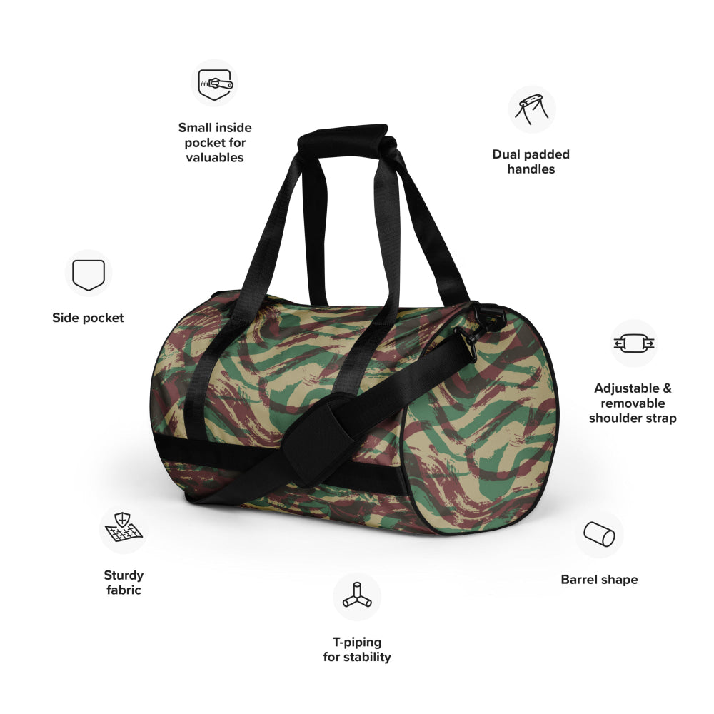 French Lizard D Algerian War CAMO gym bag - Gym Bag