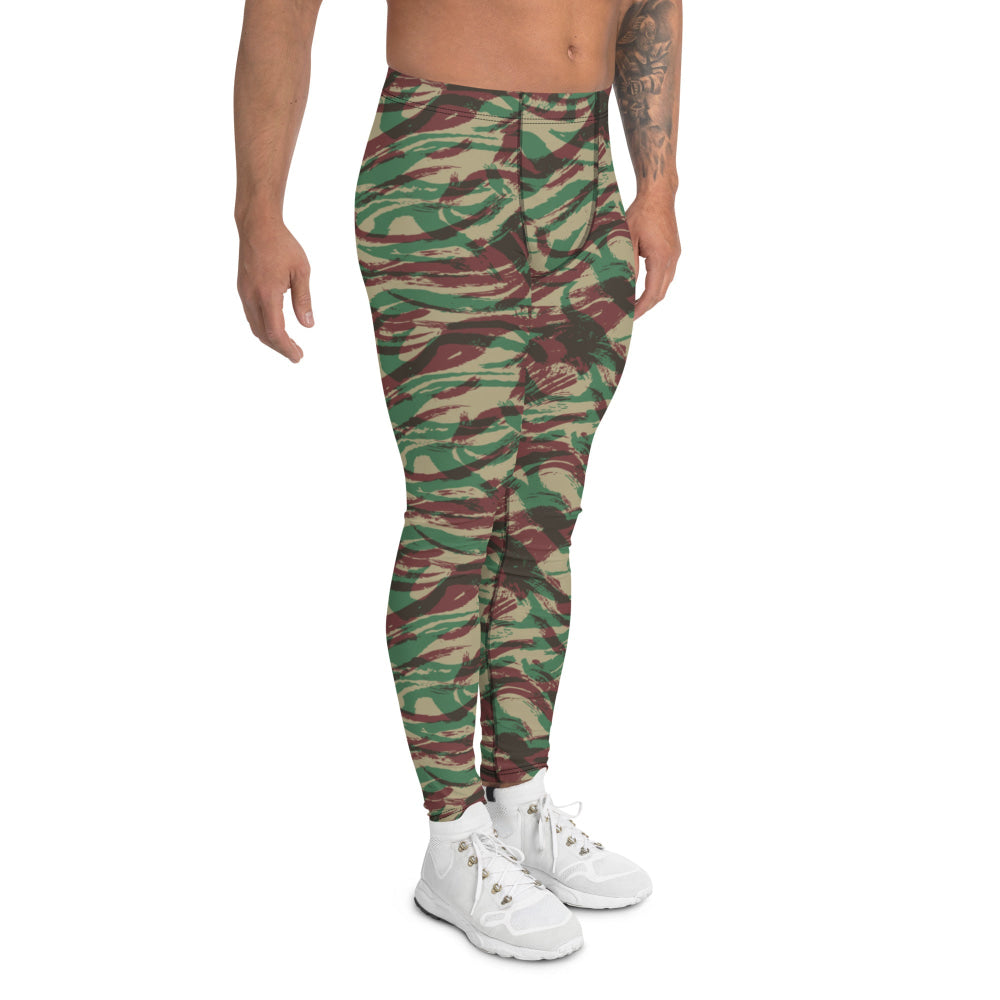 French Lizard D Algerian War CAMO Men’s Leggings - Mens