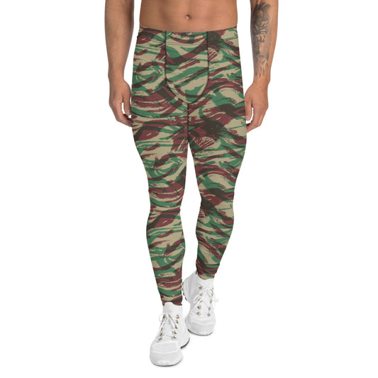 French Lizard D Algerian War CAMO Men’s Leggings - XS - Mens