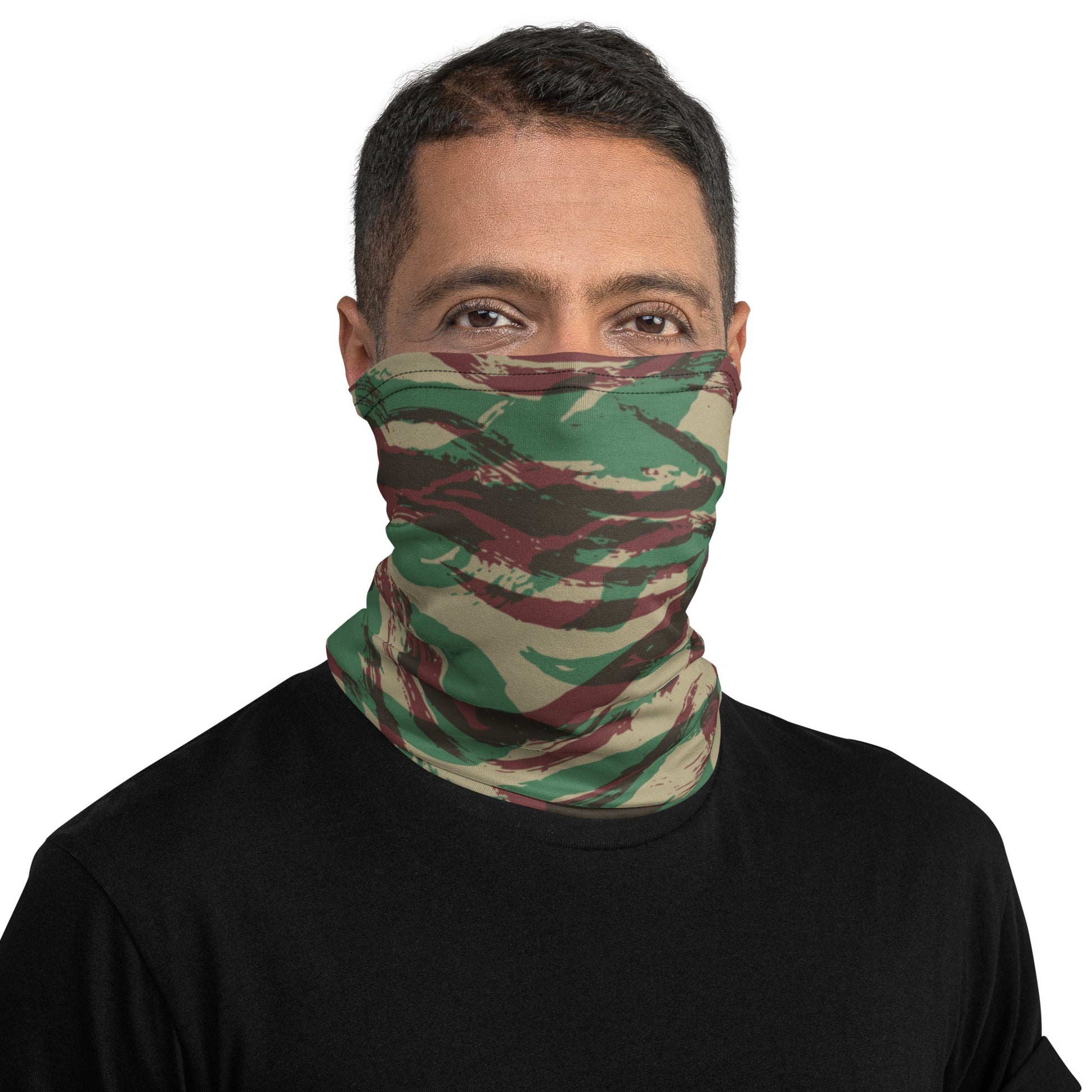 French Lizard D Algerian War CAMO Neck Gaiter Gaiters