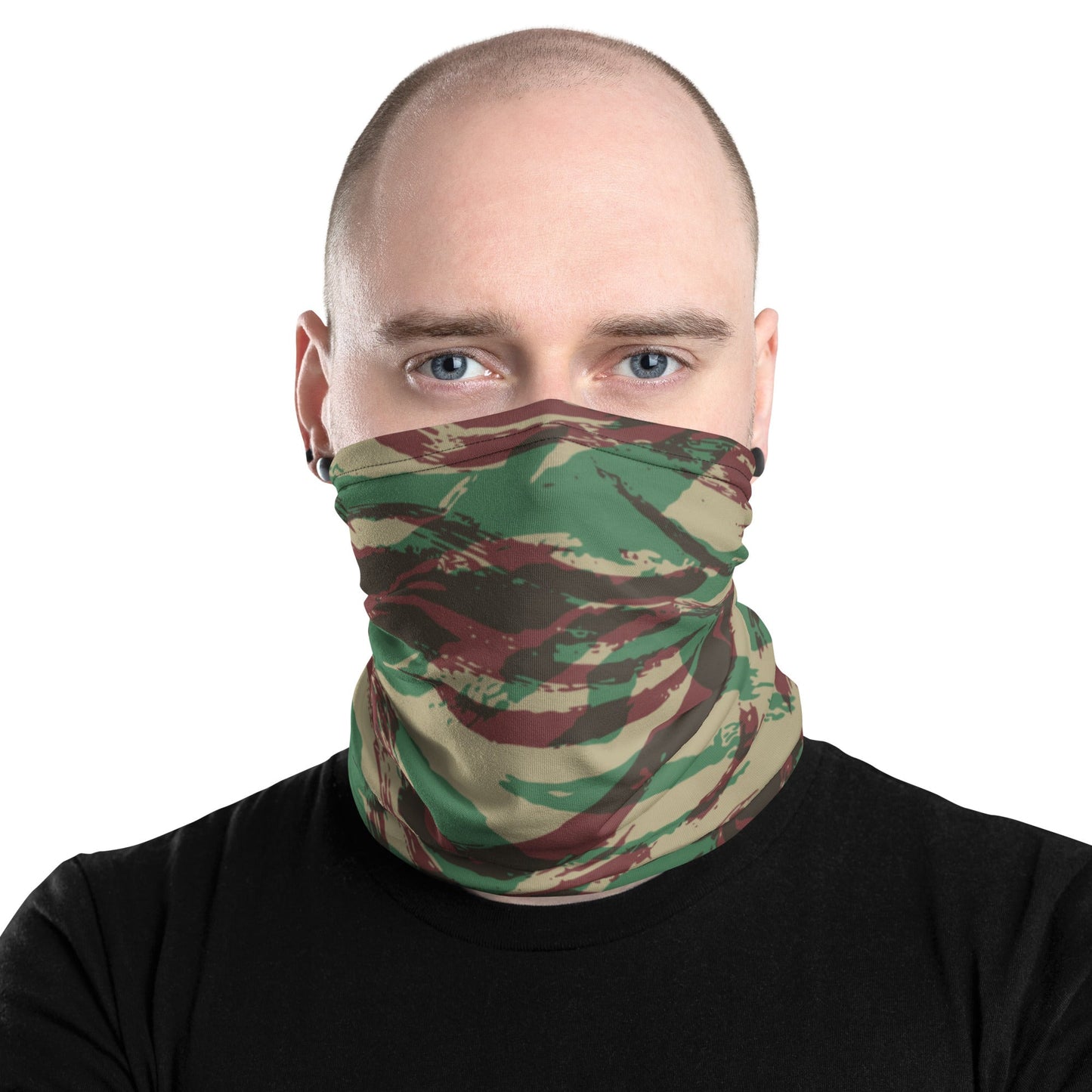 French Lizard D Algerian War CAMO Neck Gaiter Gaiters