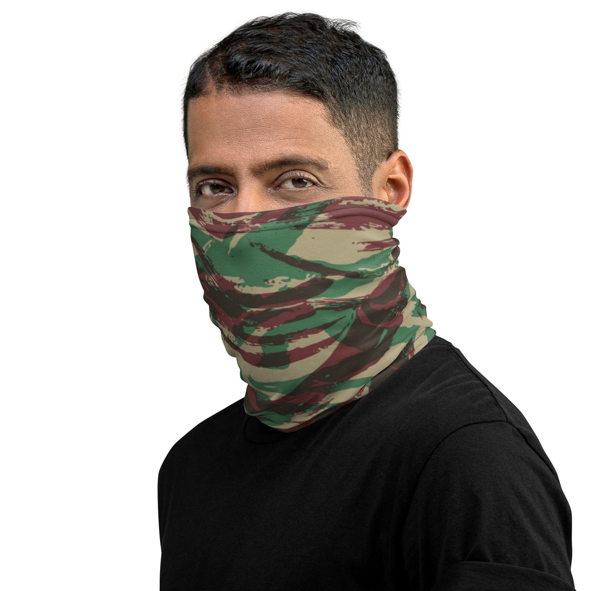 French Lizard D Algerian War CAMO Neck Gaiter Gaiters