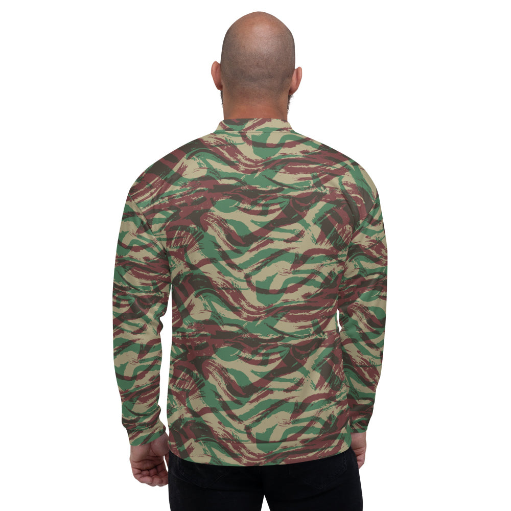 French Lizard D Algerian War CAMO Unisex Bomber Jacket