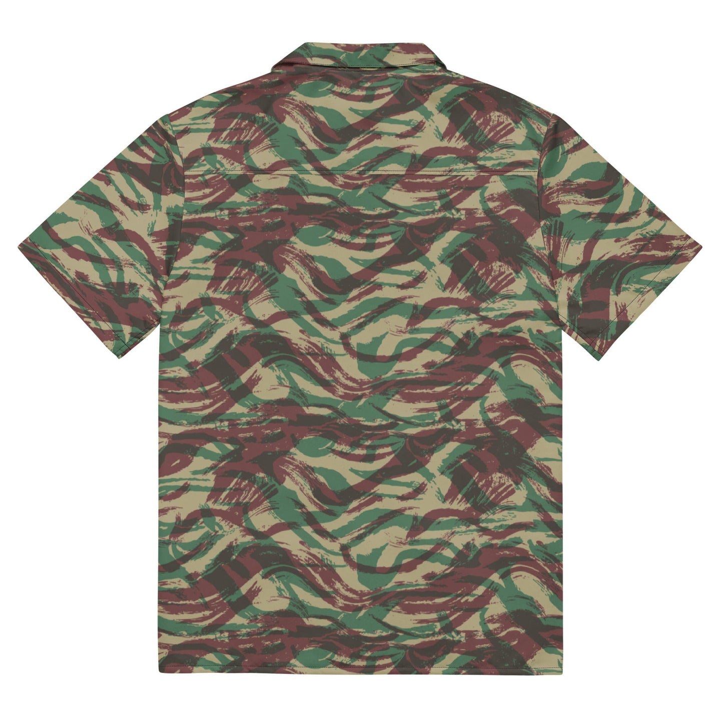 French Lizard D Algerian War CAMO Unisex button shirt - Button Shirt