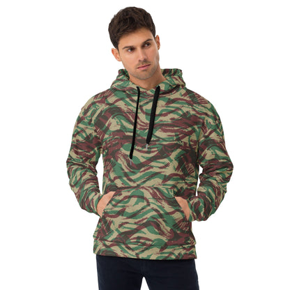 French Lizard D Algerian War CAMO Unisex Hoodie - 2XS