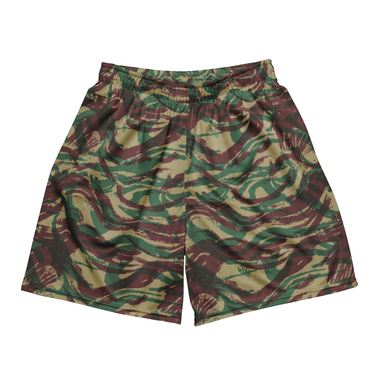 French Lizard D Algerian War CAMO Unisex mesh shorts - 2XS - Mesh Shorts