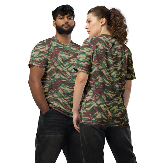 French Lizard D Algerian War CAMO unisex sports jersey - 2XS - Unisex Sports Jersey