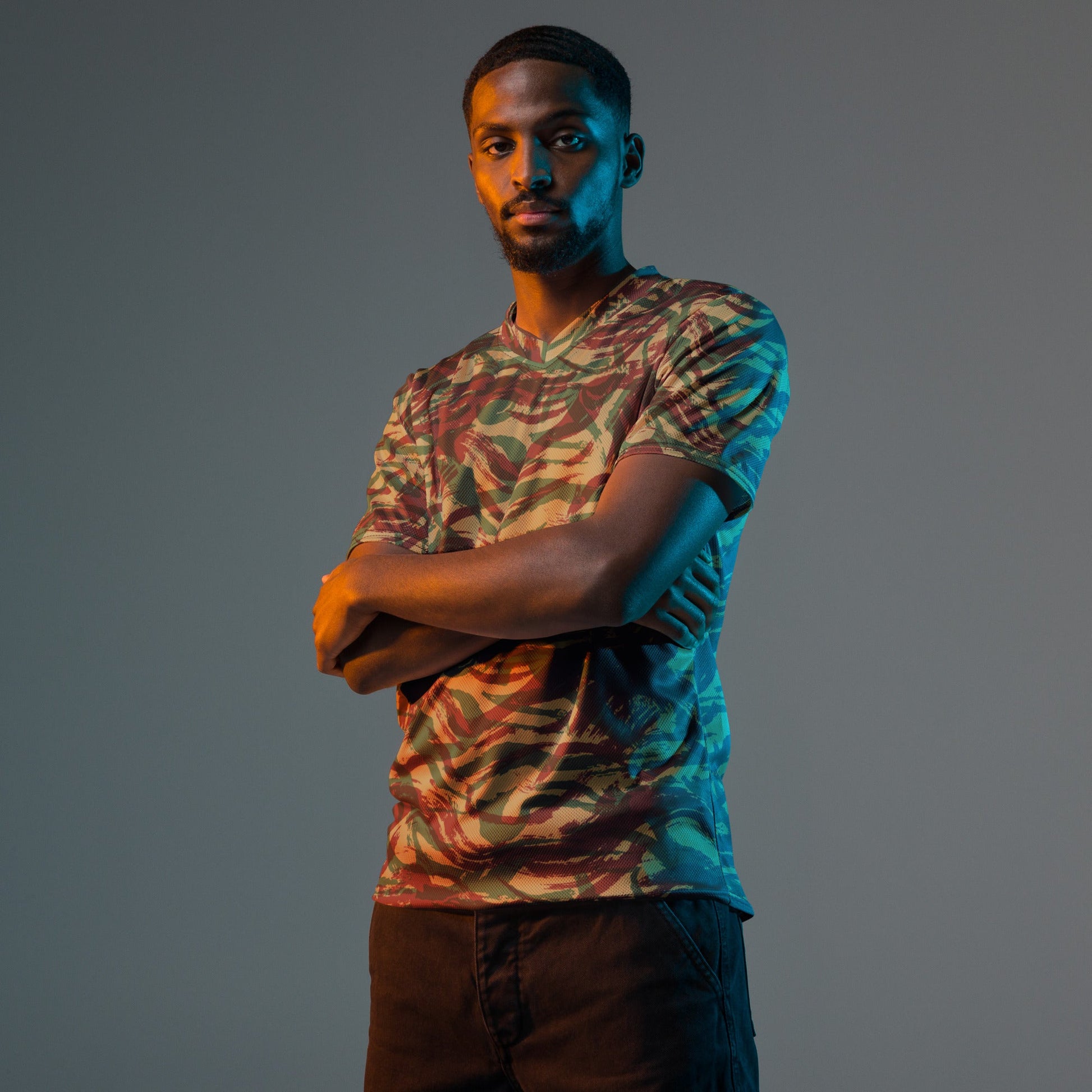 French Lizard D Algerian War CAMO unisex sports jersey Sports Jerseys