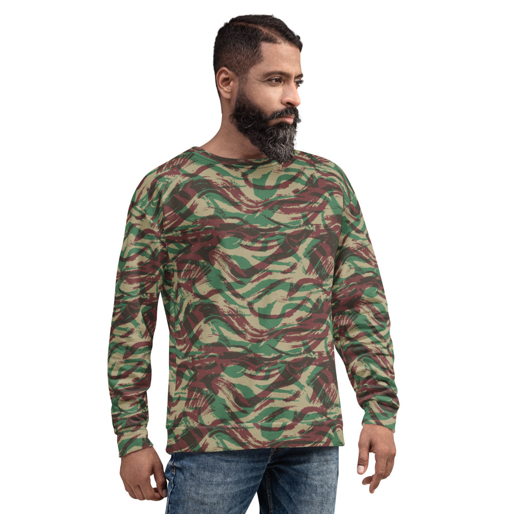 French Lizard D Algerian War CAMO Unisex Sweatshirt