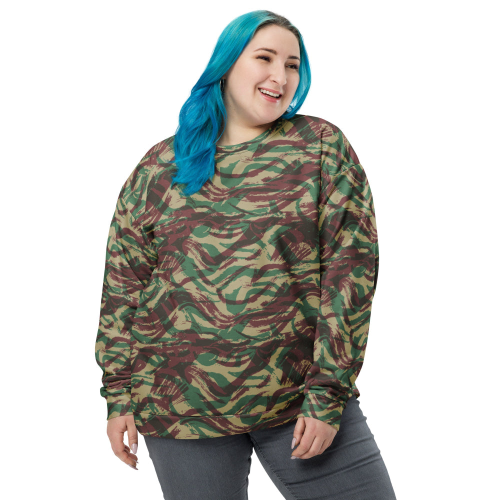 French Lizard D Algerian War CAMO Unisex Sweatshirt